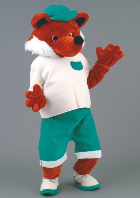 Fox in clothes