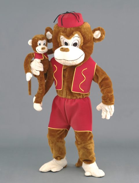 Monkey in shorts